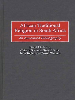 cover image of African Traditional Religion in South Africa